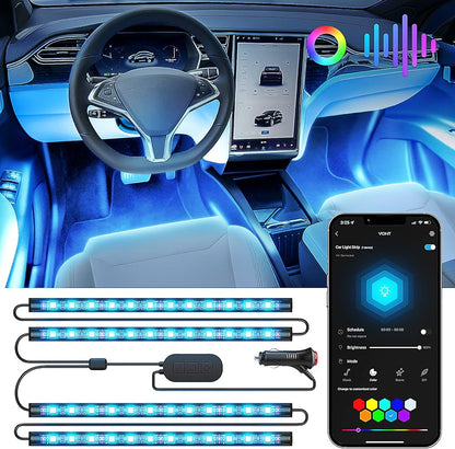 Car Magnetic LED Lights