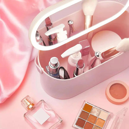 Makeup Organiser with LED Mirror