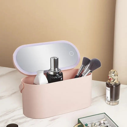 Makeup Organiser with LED Mirror