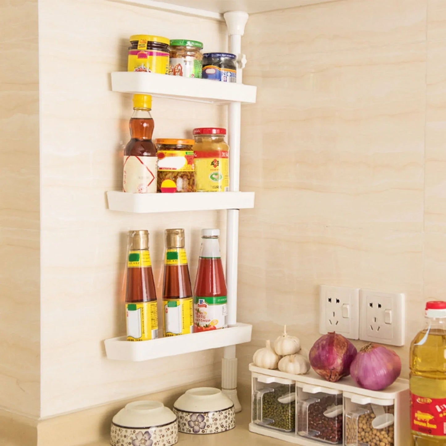 Rotating Kitchen Rack